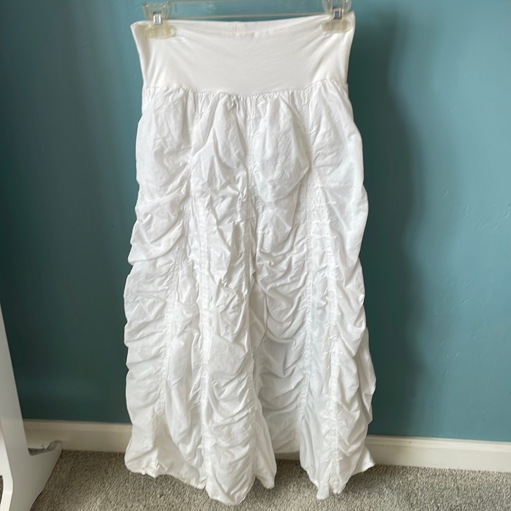 Beautiful white boho skirt